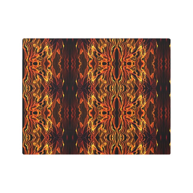 Impresión En Metal Pelea (Anverso)