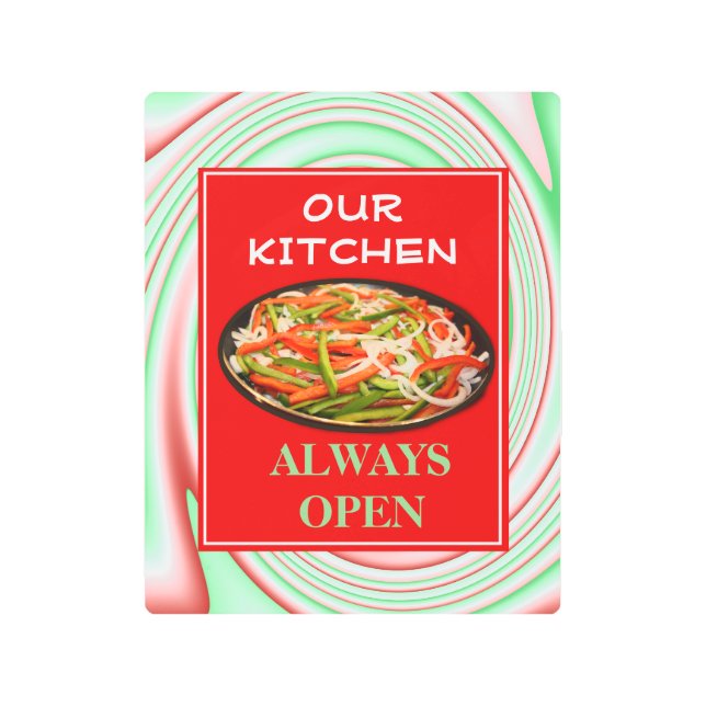 Impresión En Metal Peppers Galore (Anverso)