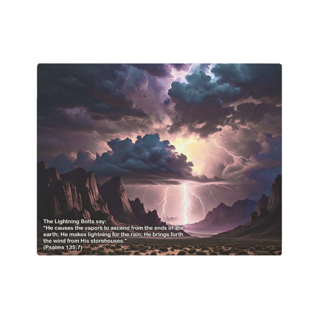 Impresión En Metal Perek Shira - Lullando (Anverso)