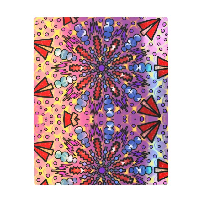 Impresión En Metal Perforado (Anverso)