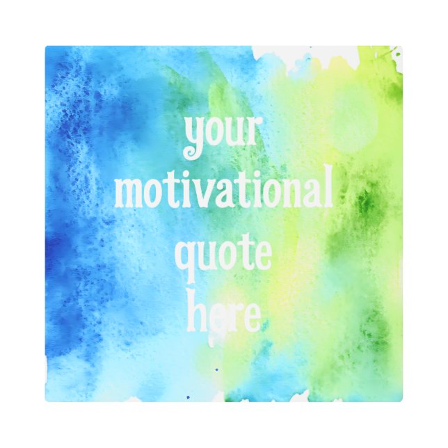 Impresión En Metal Personalizado (Anverso)