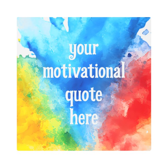 Impresión En Metal Personalizado (Anverso)