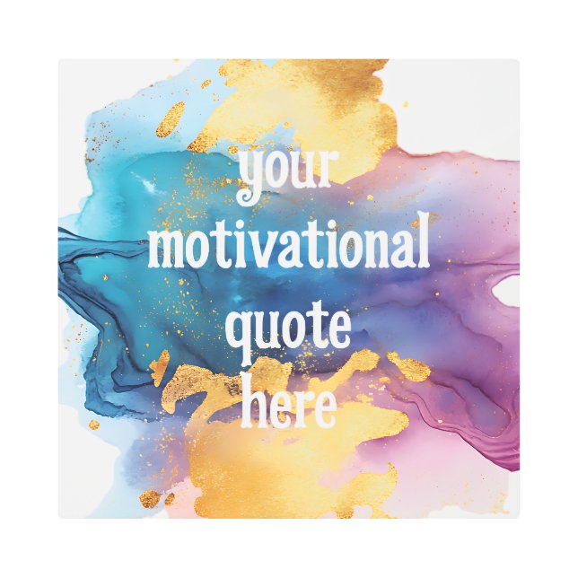 Impresión En Metal Personalizado (Anverso)