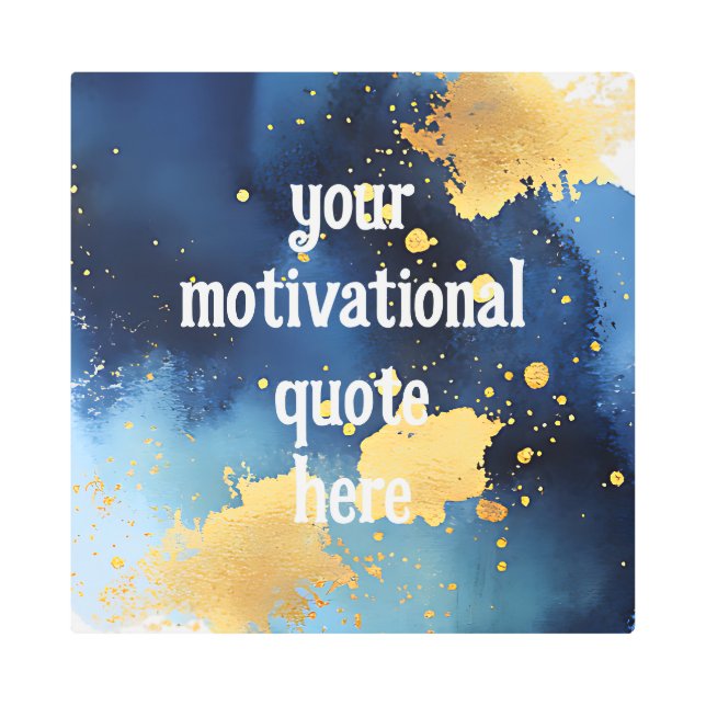 Impresión En Metal Personalizado (Anverso)