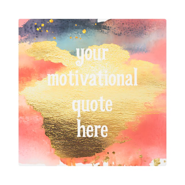 Impresión En Metal Personalizado (Anverso)