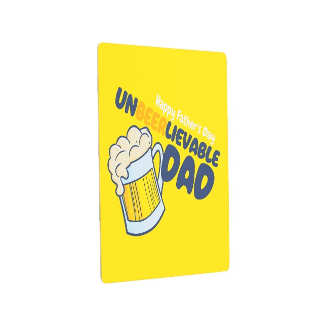 Impresión En Metal Personalizar el día del padre | Padre ineludible (3/4)