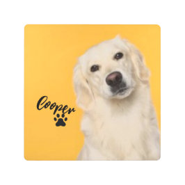 Impresión En Metal Personalized Pet Photo Dog Lover with Photo