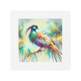 Impresión En Metal Peutren Bird 230824AREF107 - Watercolor