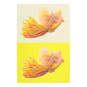 Impresión En Metal Phoenix Bird Rising