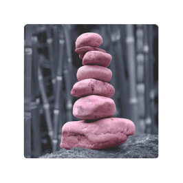 Impresión En Metal Piedra Stack