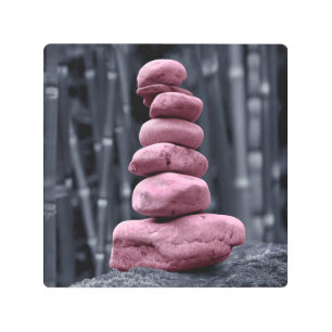 Impresión En Metal Piedra Stack