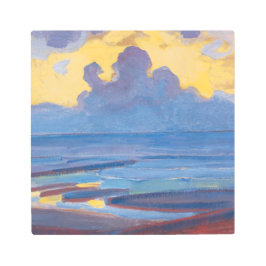 Impresión En Metal Pieta Mondrian cerca del mar