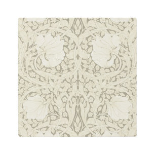 Impresión En Metal Pimpernel Ivory, William Morris