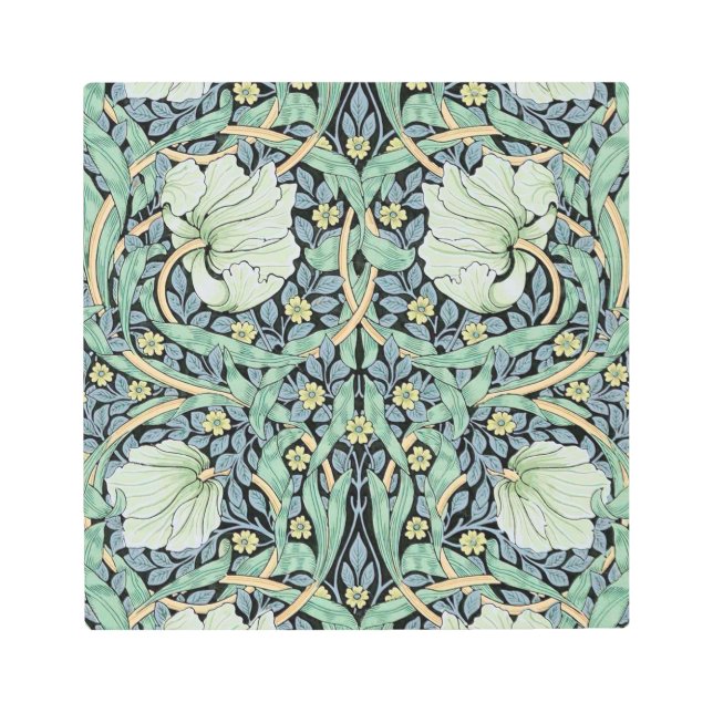 Impresión En Metal Pimpernel, William Morris (Anverso)