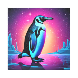 Impresión En Metal Pingüino de Stargazer