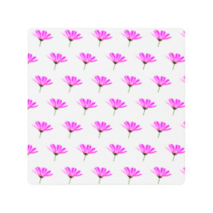 Impresión En Metal Pink Daisy