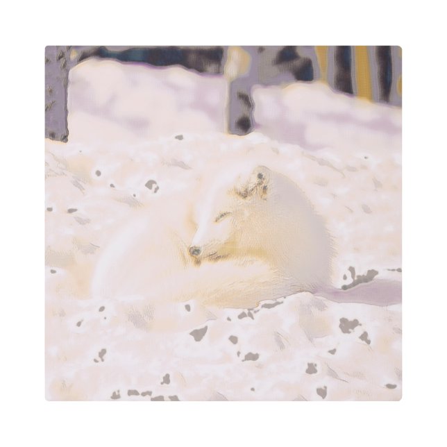 Impresión En Metal Pintura artificial 105 (Anverso)