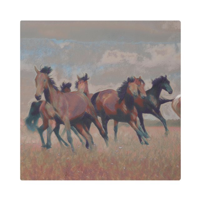 Impresión En Metal Pintura artificial 106 (Anverso)