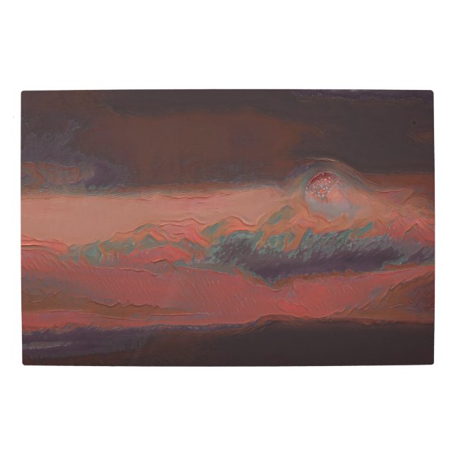 Impresión En Metal Pintura artificial 87 (Anverso)