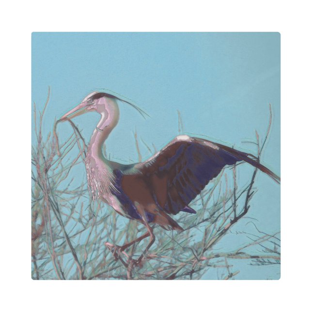 Impresión En Metal Pintura artificial 94 (Anverso)