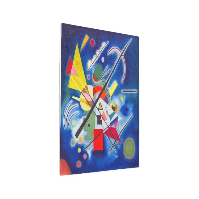 Impresión En Metal Pintura azul | Wassily Kandinsky | (3/4)