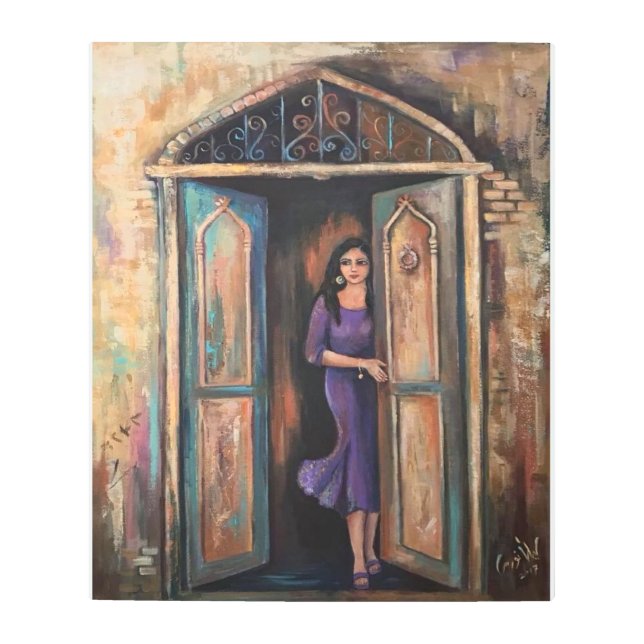 Impresión En Metal Pintura de aceite (Anverso)