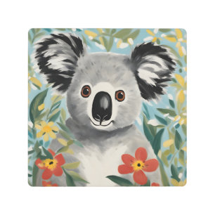 Impresión En Metal Pintura de Koala