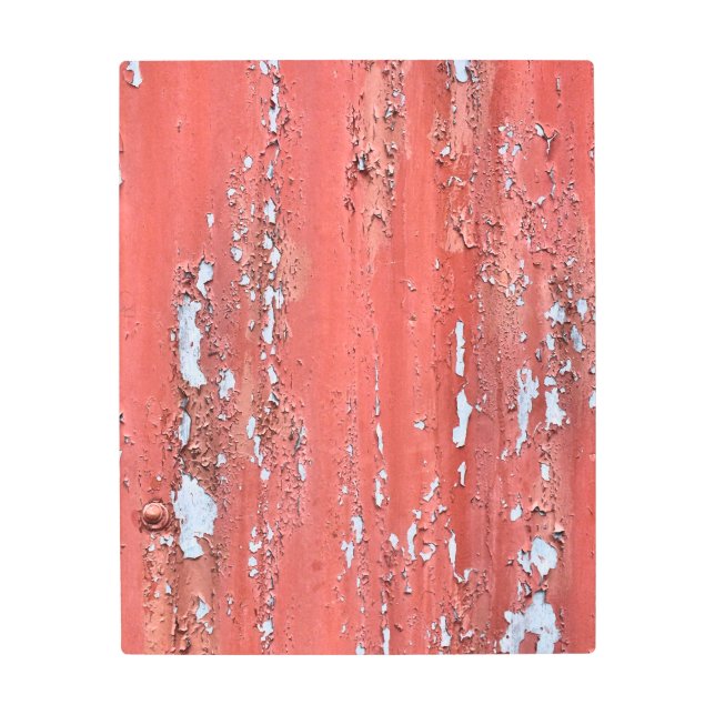 IMPRESIÓN EN METAL PINTURA DE PEELING (Anverso)