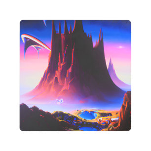 Impresión En Metal Pintura petrolera de Dream World