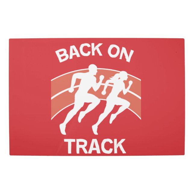 Impresión En Metal Pistas atléticas | Atletas de pista | Corredores (Anverso)