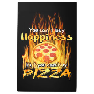 Impresión En Metal Pizza