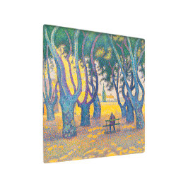 Impresión En Metal Place des Lices, St. Tropez | Paul Signac |