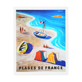 Impresión En Metal Plages de France