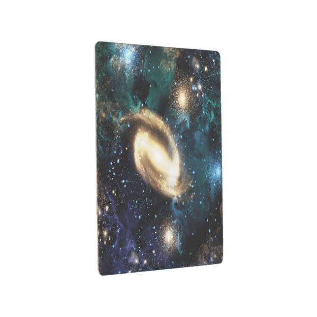 Impresión En Metal Planeta espiral galaxy nebulosa telescopio hubble (3/4)