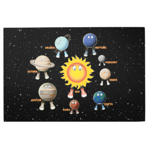 Impresión En Metal Planetas y el sistema solar
