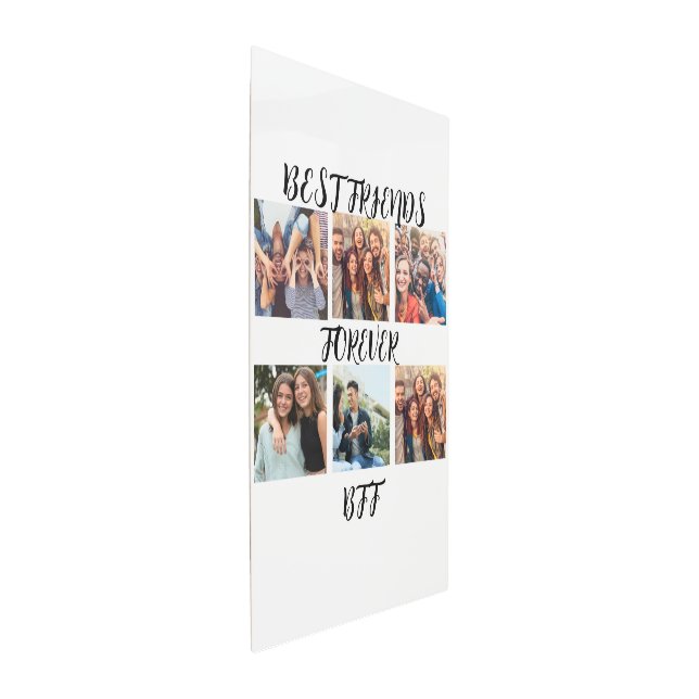 Impresión En Metal Plantilla de fotografía personalizada "Best Friend (3/4)