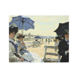 Impresión En Metal Playa de Trouville