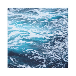 Impresión En Metal Playa de verano del océano azul