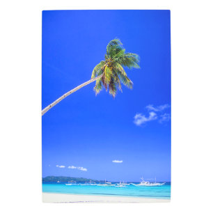 Impresión En Metal Playas tropicales Playa Blanca, Filipinas