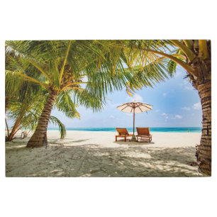 Impresión En Metal Playas tropicales Playa República Dominicana
