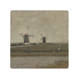 Impresión En Metal Polder con molinos cerca de Overschie
