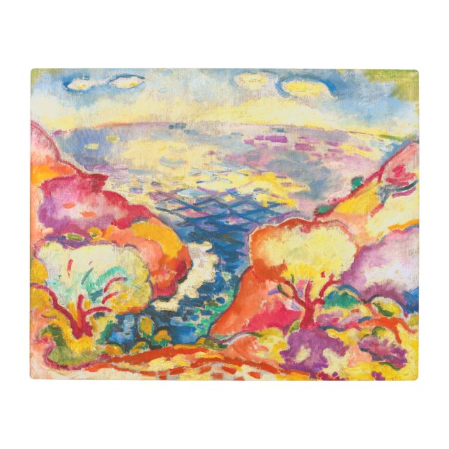 Impresión En Metal Port Miou | Georges Braque | (Anverso)