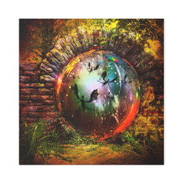 Impresión En Metal Portal Dragon