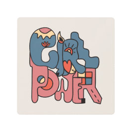 Impresión En Metal Potencia chica