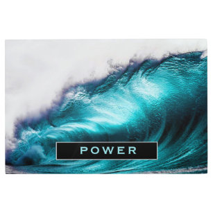 Impresión En Metal Power Inspirador Word Wave Wave Photography