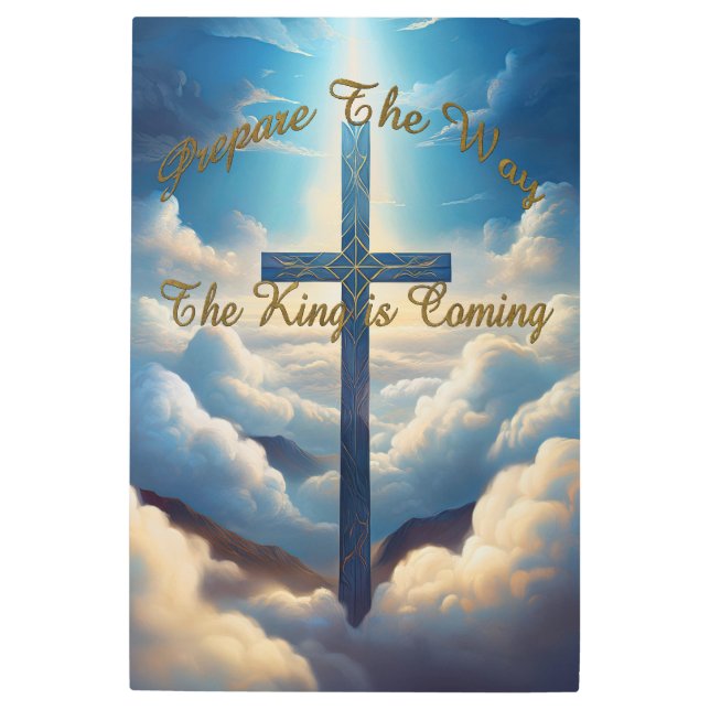 Impresión En Metal Preparar el camino (Anverso)