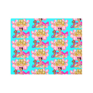 Impresión En Metal Princesa de rosa