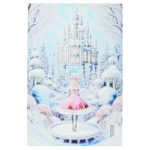 Impresión En Metal Princesa rosa