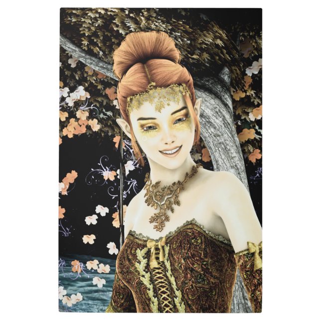 Impresión En Metal Princess of Autumn (Anverso)