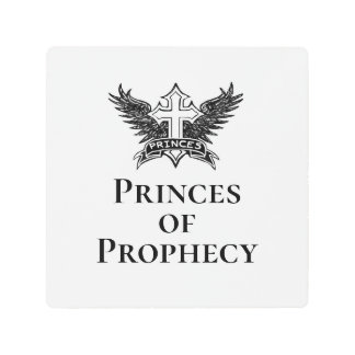 Impresión En Metal Príncipes: Logotipo metalizado